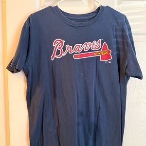Fanatics Dark Blue Tee with Red and White Highlights